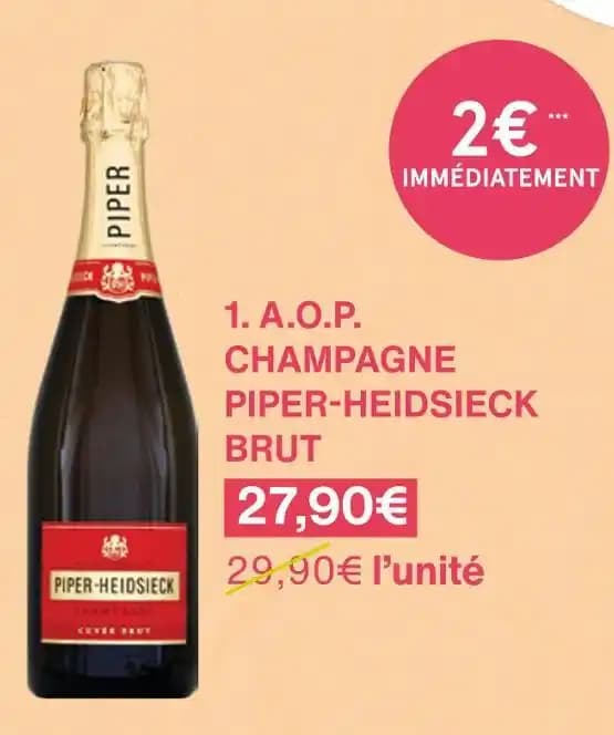 PIPER-HEIDSIECK A.O.P. CHAMPAGNE BRUT