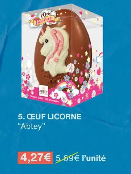 Abtey ŒUF LICORNE Abtey