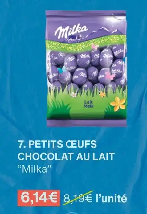 Milka PETITS ŒUFS CHOCOLAT AU LAIT