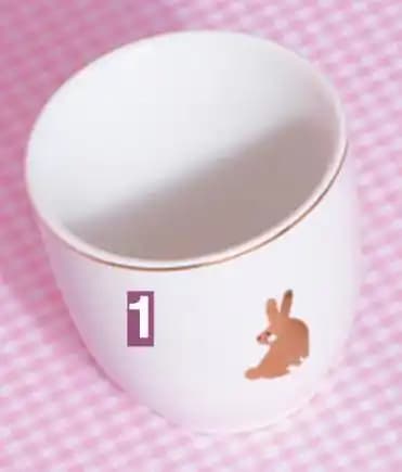 TASSE, FINITION IMPRIMÉE