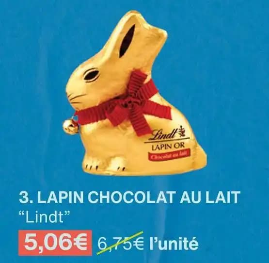 Lindt LAPIN CHOCOLAT AU LAIT