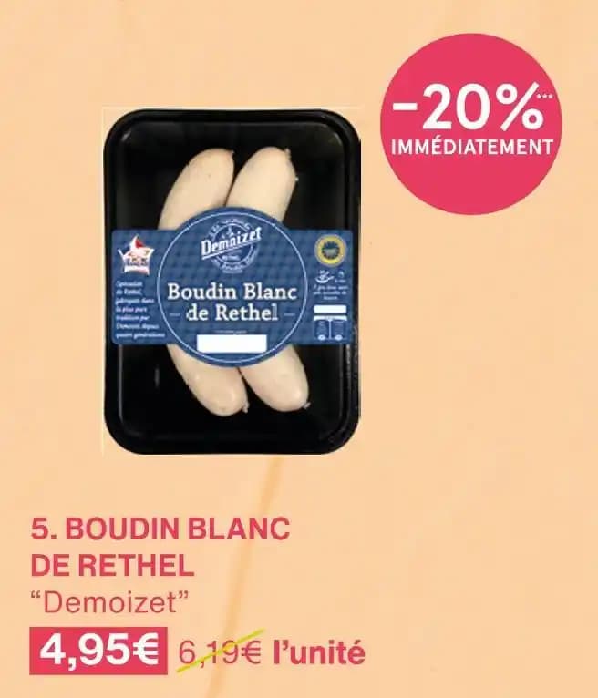Demoizet BOUDIN BLANC DE RETHEL