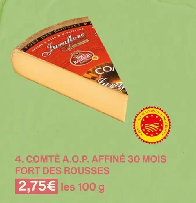 FORT DES ROUSSES COMTÉ A.O.P. AFFINÉ 30 MOIS
