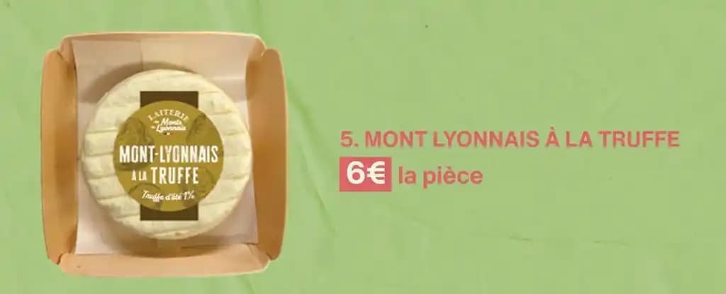 MONT LYONNAIS À LA TRUFFE