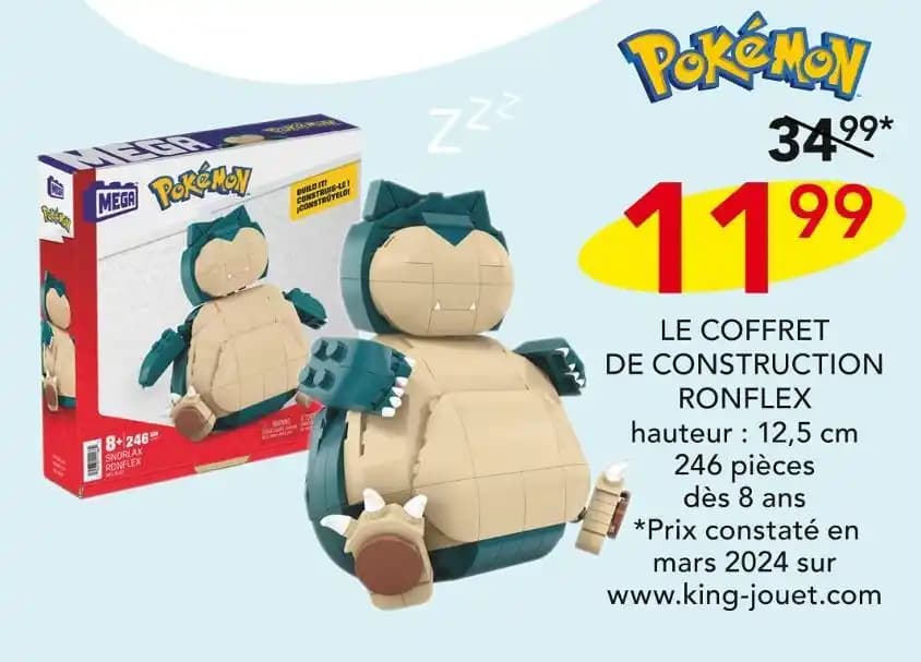 Pokémon LE COFFRET DE CONSTRUCTION RONFLEX