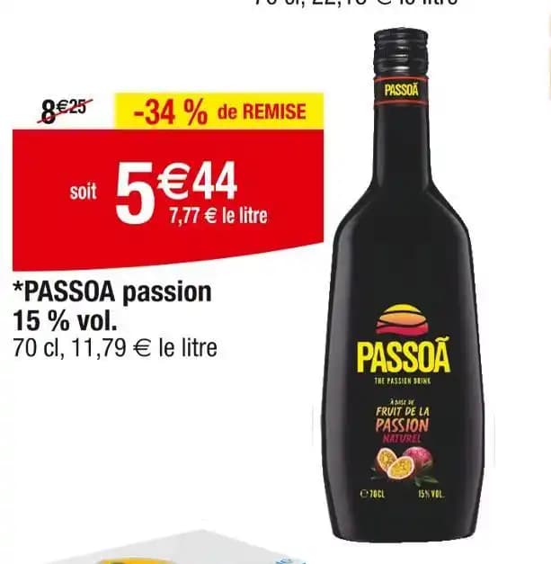 PASSOA PASSOA passion 15 % vol