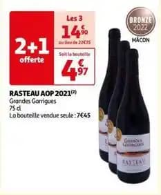 Grandes garrigues - rasteau aop 2021