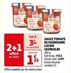 Lucien georgelin - sauce tomate de marmande