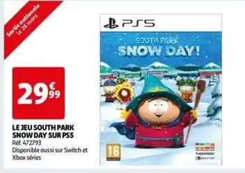 Ps5 - le jeu south park snow day