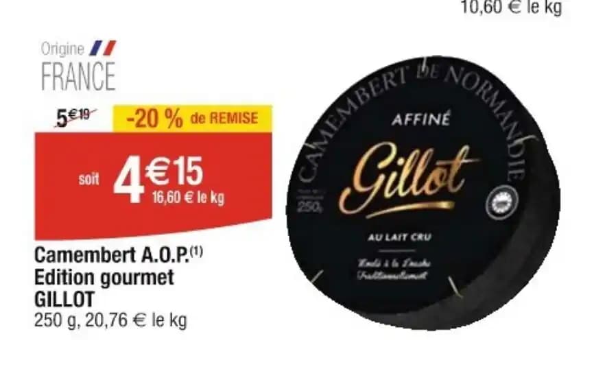 Camembert A.O.P.(1) Edition gourmet
