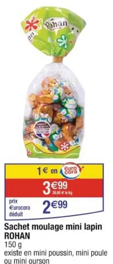 Sachet moulage mini lapin ROHAN