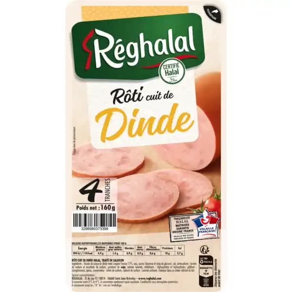 REGHALAL Rôti de Dinde HAlal