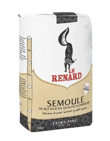 LE RENARD Semoule de blé dur qualité supérieure