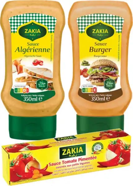 ZAKIA SUR TOUTES LES SAUCES