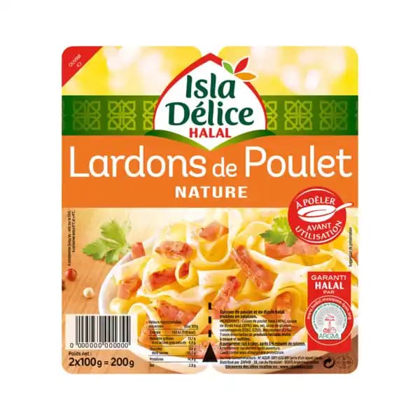 ISLA DÉLICE Lardons de Poulet