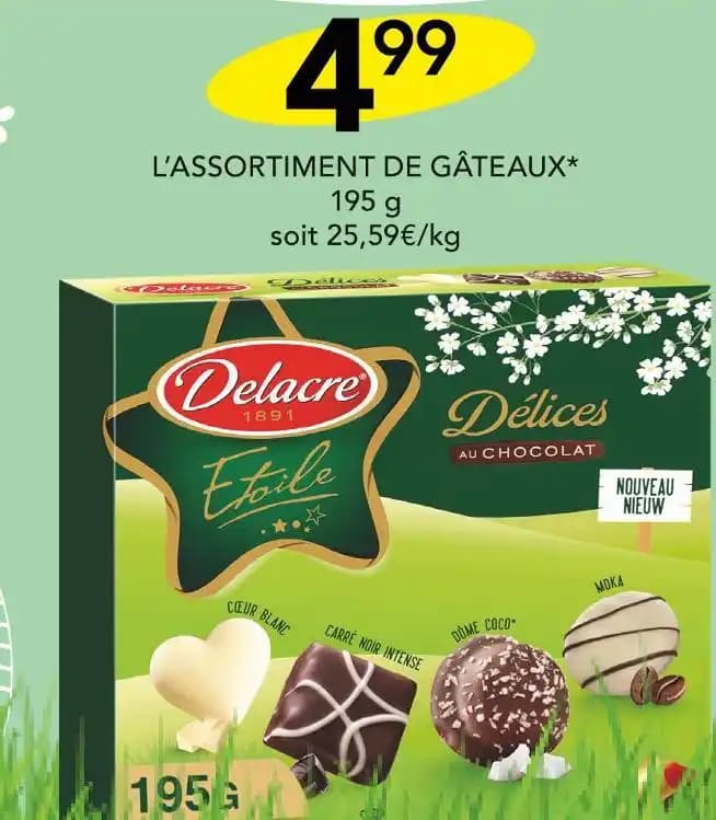 Delacre L’ASSORTIMENT DE GÂTEAUX