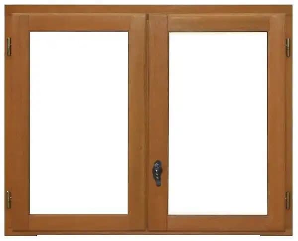 fenêtre Bois 2 Vantaux H95 x L90 Côtes Tableau + poignée (ref 010220F9) GD MENUISERIES