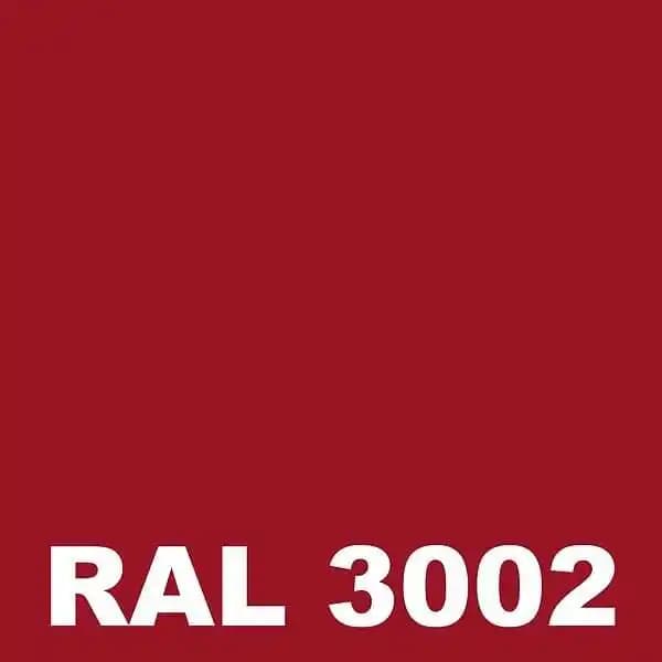Laque Bi Composants - Metaltop - Rouge carmin - RAL 3002 - Pot 25L