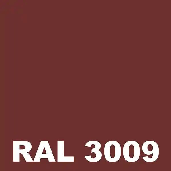 Laque Bi Composants - Metaltop - Rouge oxyde - RAL 3009 - Pot 25L