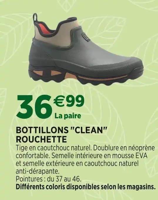 BOTTILLONS CLEAN ROUCHETTE
