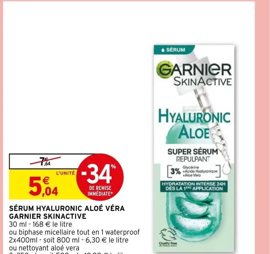 SÉRUM HYALURONIC ALOÉ VÉRA
