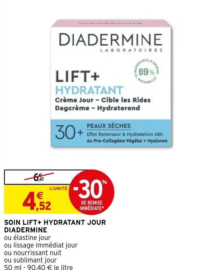 SOIN LIFT+ HYDRATANT JOUR