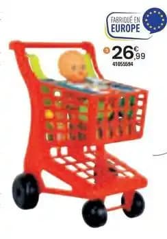 Chariot garni avec poupon