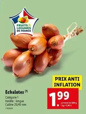Fruits&legumes de france - echalotes