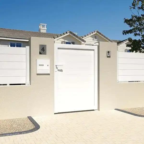 Portillon plein (Blanc - L 1000 x H 1715 mm)