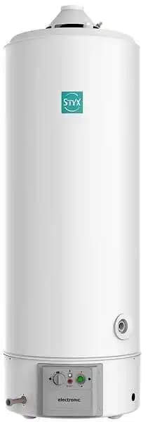 Chauffe-eau Gaz Sol Cheminée TES-E X (SGA-E X) Ariston - Styx 155 Litres