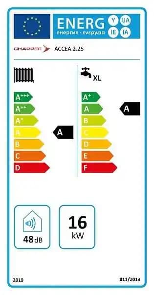 Chaudière Gaz Murale Condensation Accea Chappée 25 kW Complète (Ventouse + Douilles + Dosseret)