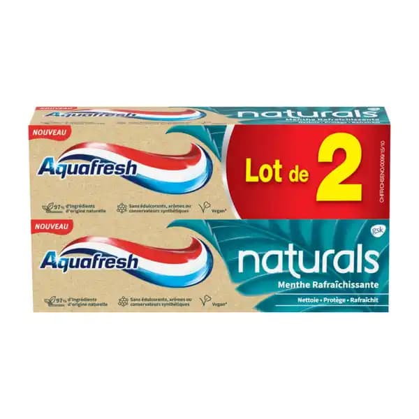 AQUAFRESH Dentifrice Naturals