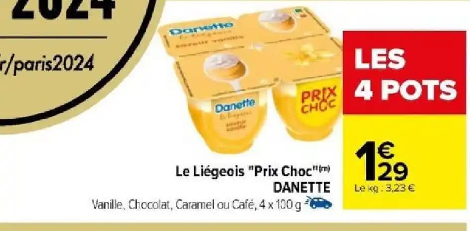 Le Liégeois "Prix Choc DANETTE
