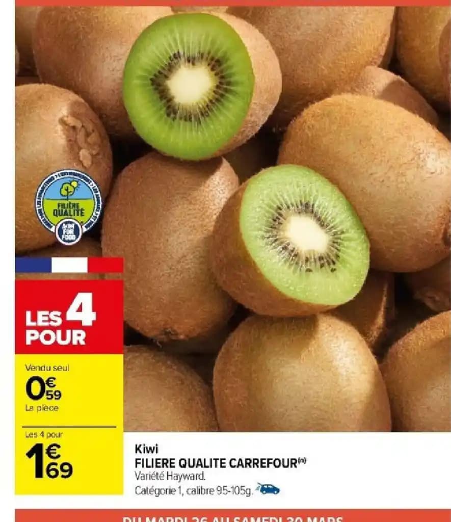 Kiwi FILIERE QUALITE CARREFOUR