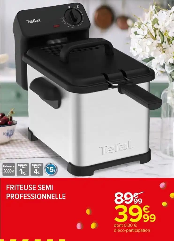 FRITEUSE SEMI PROFESSIONNELLE