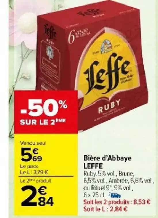 Bière d'Abbaye LEFFE