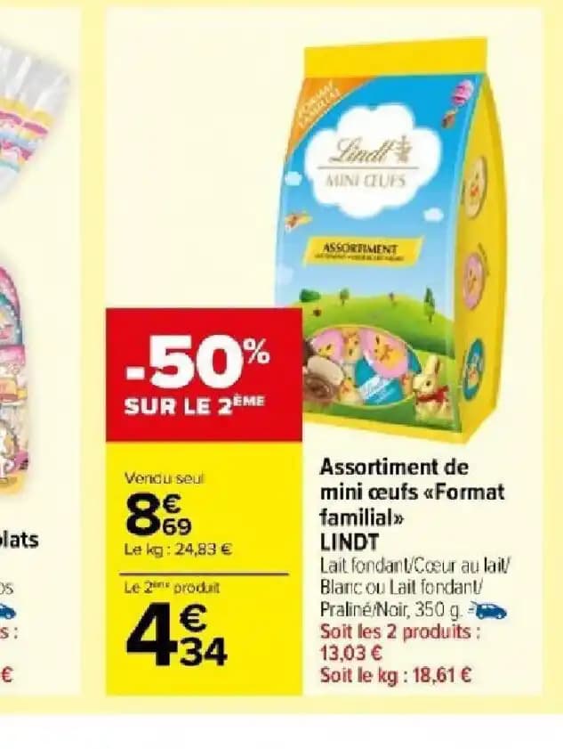 Assortiment de mini œufs Format familial