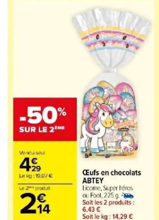 Œufs en chocolats ABTEY