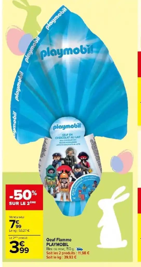 Oeuf Flamme PLAYMOBIL