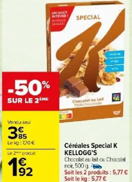 Céréales Special K KELLOGG'S