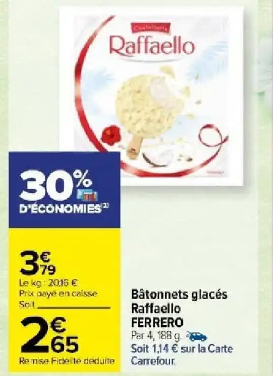 Bâtonnets glacés