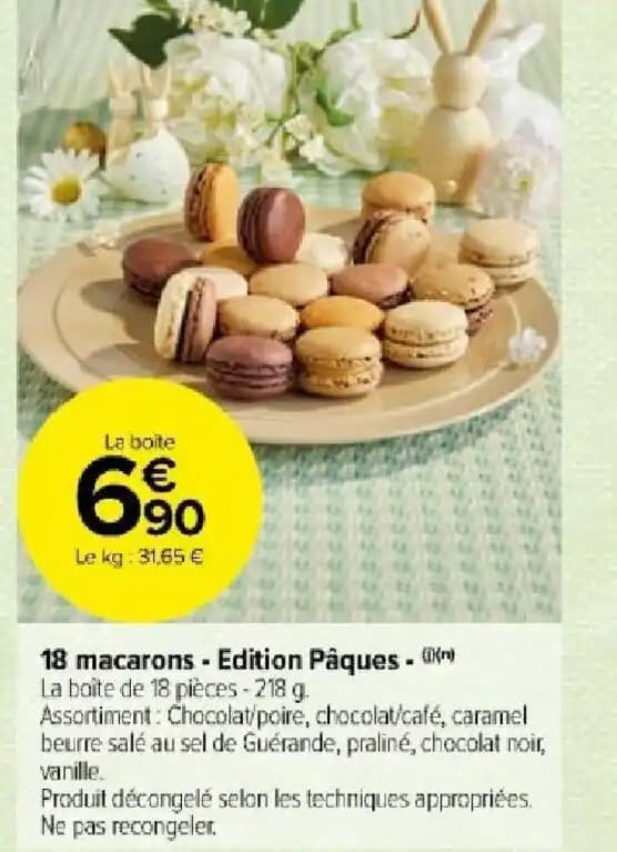 18 macarons - Edition Pâques