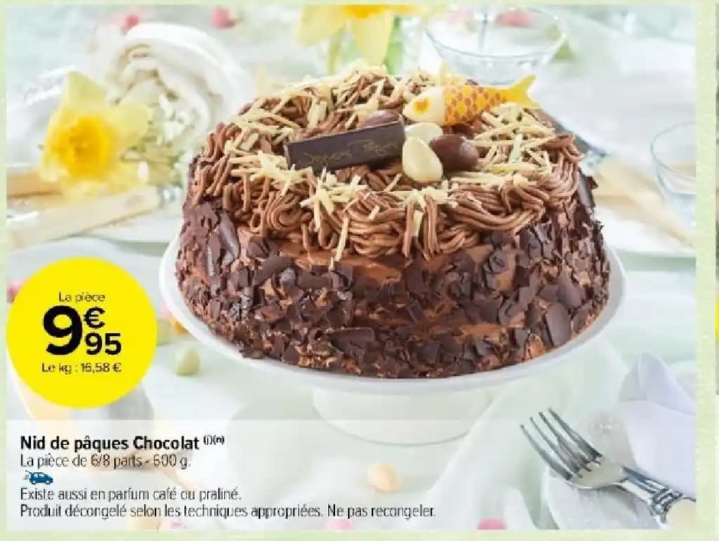 Nid de pâques Chocolat