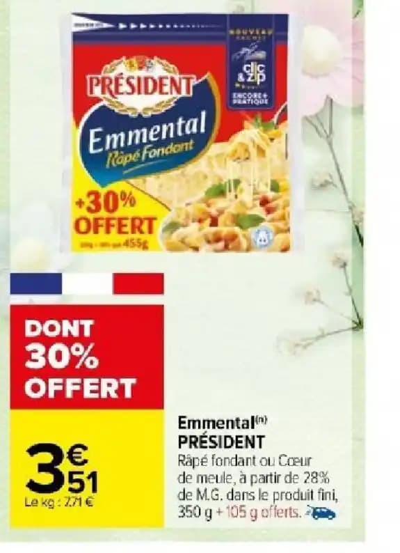 Emmental PRÉSIDENT
