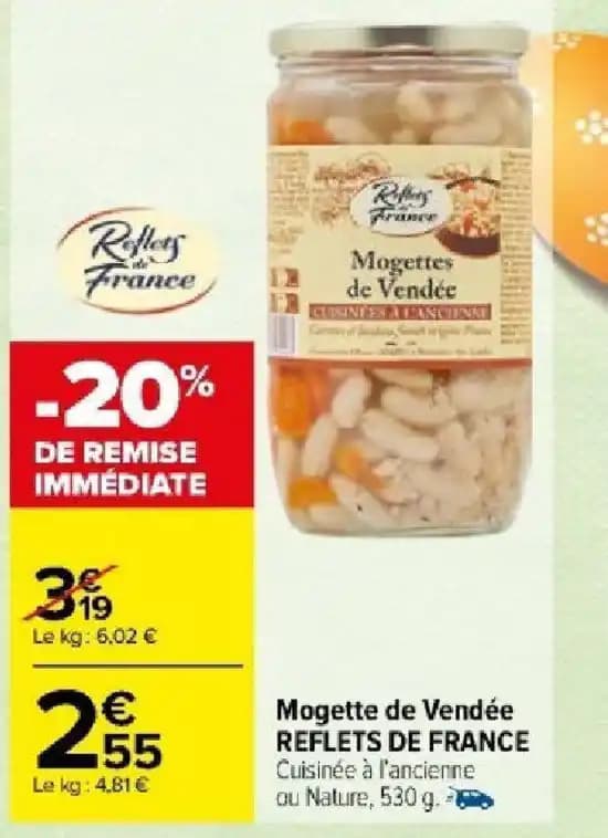 Mogette de Vendée REFLETS DE FRANCE