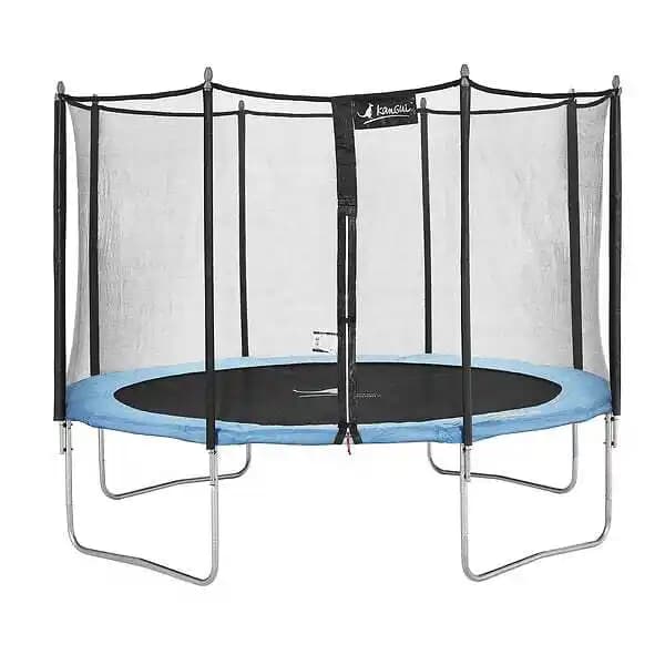 Kangui - Trampoline de jardin 426cm + filet de sécurité FUNNI BLUE 430