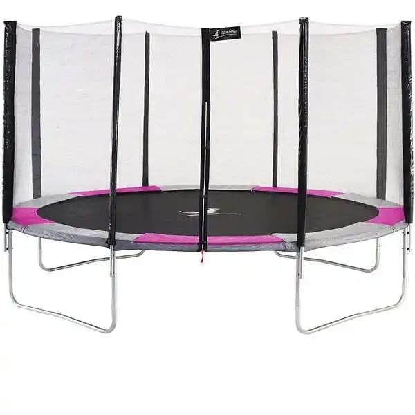 Kangui - Trampoline rond Ø430cm avec filet de sécurité - RALLI 430