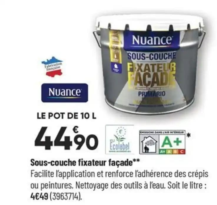 Sous-couche fixateur façade**