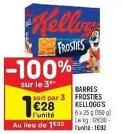 Kellogg's - barres frosties
