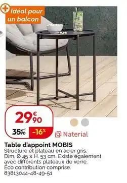 Mobis - table d'appoint